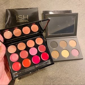 ISH Lip Statement Palette & Smoky Shadow Palette